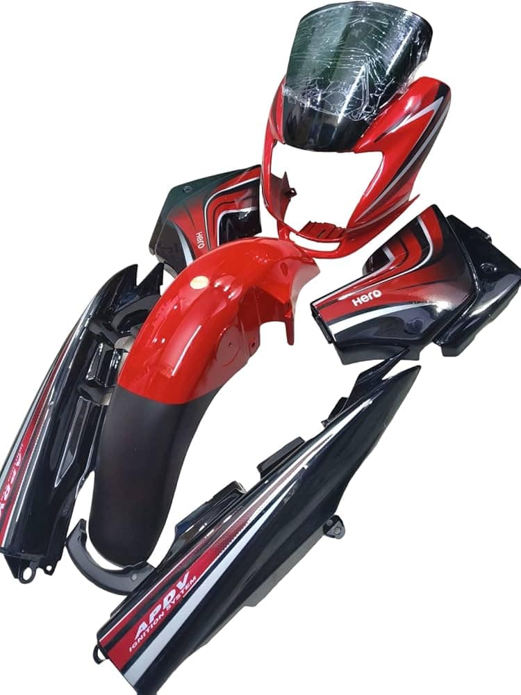 Ultra visor For hero PASSION PRO TYPE2 RED