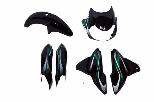 Ultra Tail Panel For DISCOVER 100 BLACK GREEN Ultra Tail Panel For DISCOVER 100 BLACK GREEN